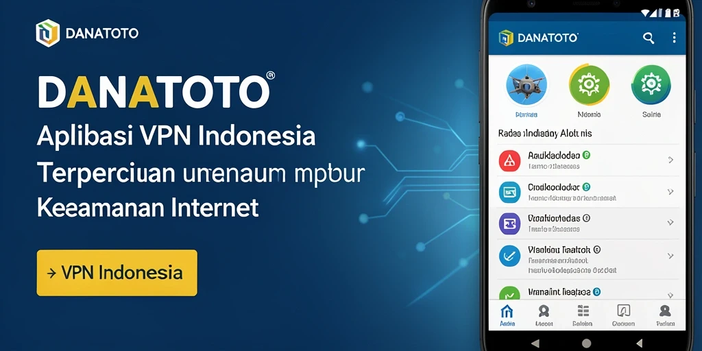 Antarmuka sederhana DANATOTO untuk keamanan internet yang lebih baik.
