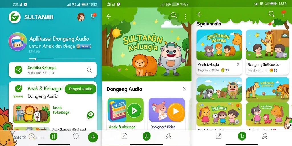 Tampilan antarmuka SULTAN88 yang menarik dan ramah anak.